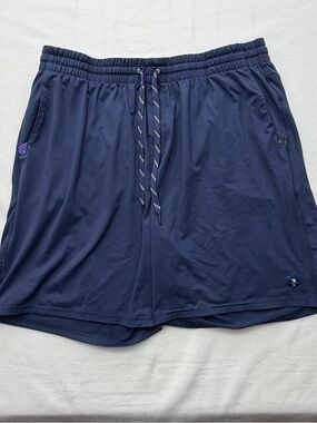 William Murray Golf Navy Athletic Drawstring Shorts